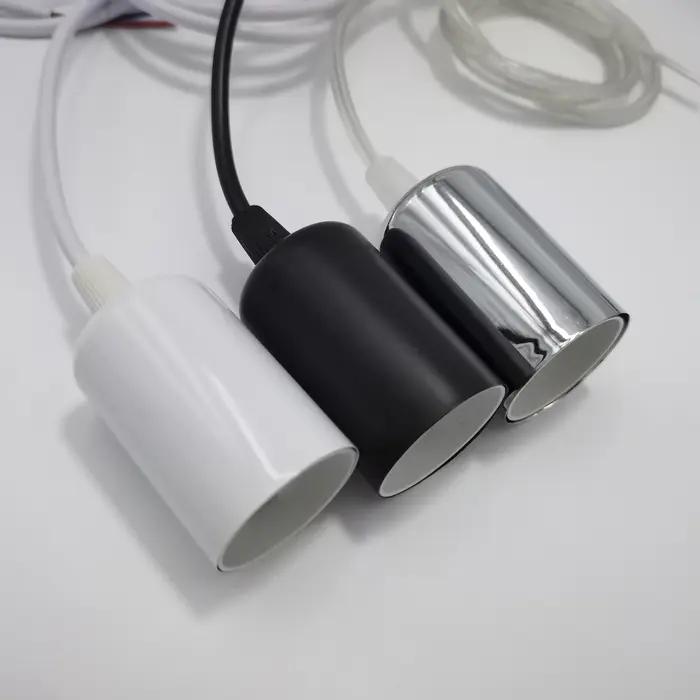 Support de lampe avec ligne de lustre