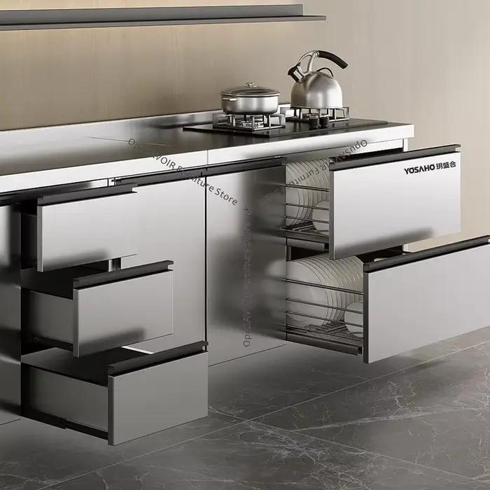 Armoire murale de cuisine en acier inoxydable 304