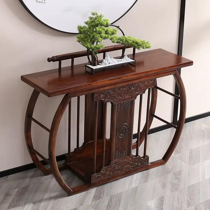 Table Console au Design chinois du milieu du siècle