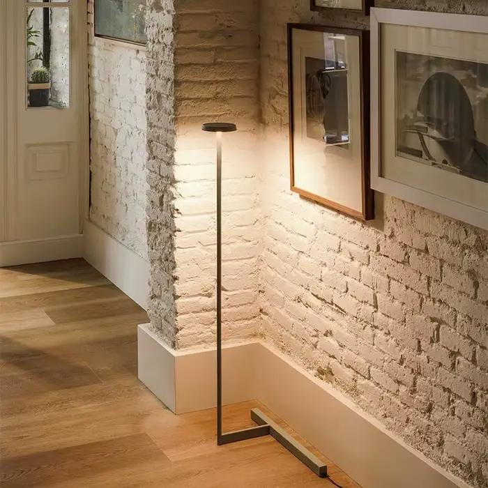 Lampadaire minimaliste moderne lampe design créatif réplique pour salon hôtel boutique décor chambre chevet coin canapé lumière