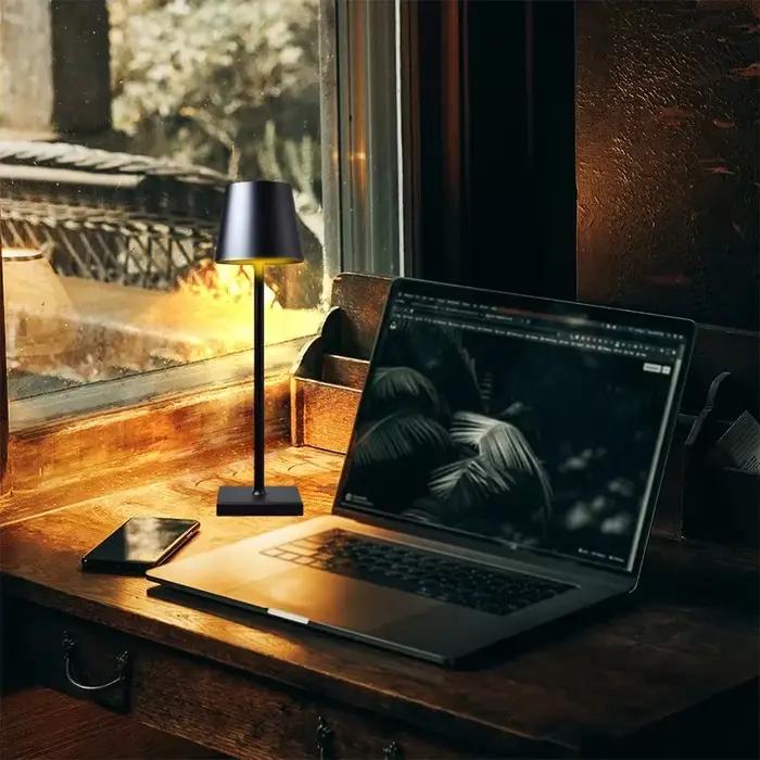 Lampe de bureau LED lampes de Table portables de luxe moderne lampara de mesa
