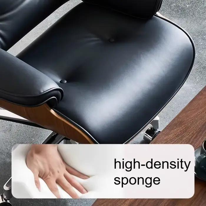 Chaise d'étude ergonomique pivotante en maille pour bureau