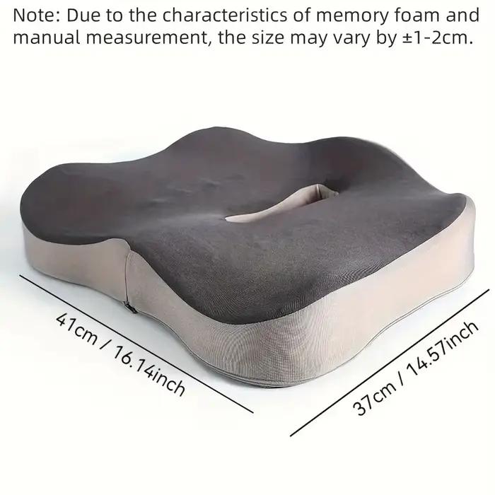 Coussin de siège ergonomique en mousse à mémoire de forme