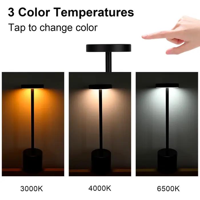 Lampe de bureau LED à capteur tactile