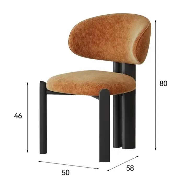 Chaise de salle à manger en cuir de haute qualité, design en bois vert, chaise moderne de luxe, Sedie Sala Da Pranzo, mobilier d'hôtel