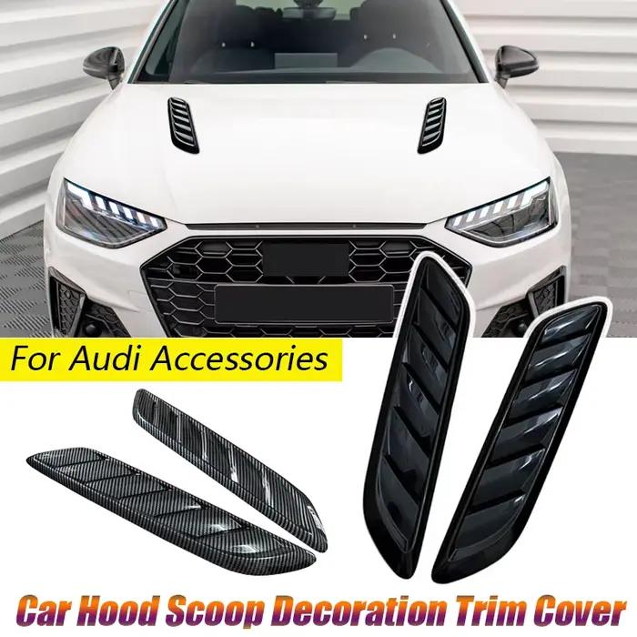 Couvercle de garniture décoratif pour capot avant de voiture, accessoires pour Audi A1, A3, A4, A5, Horizon A7, A8, Q2, Q3, Q5, Q7, Q8, R8