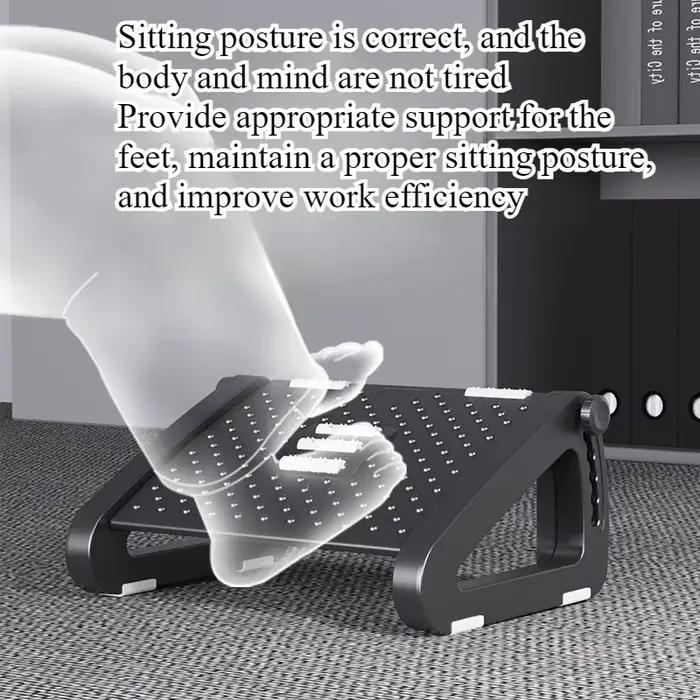 Repose-pieds réglable pour bureau, repose-pieds à pédale, support de jambe pour enfants, anti-éclatement, support de jambe Erlang