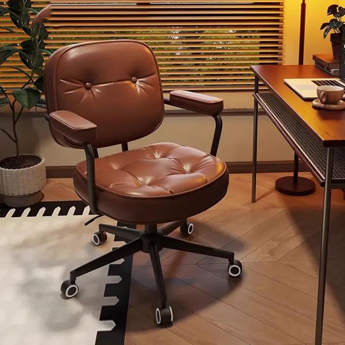 Roues Chaise De Bureau moderne éponge Vintage femmes vanité chaises