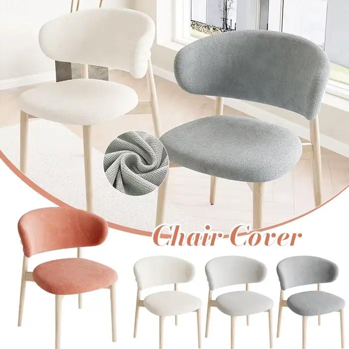 Housse de chaise à dossier en forme de C