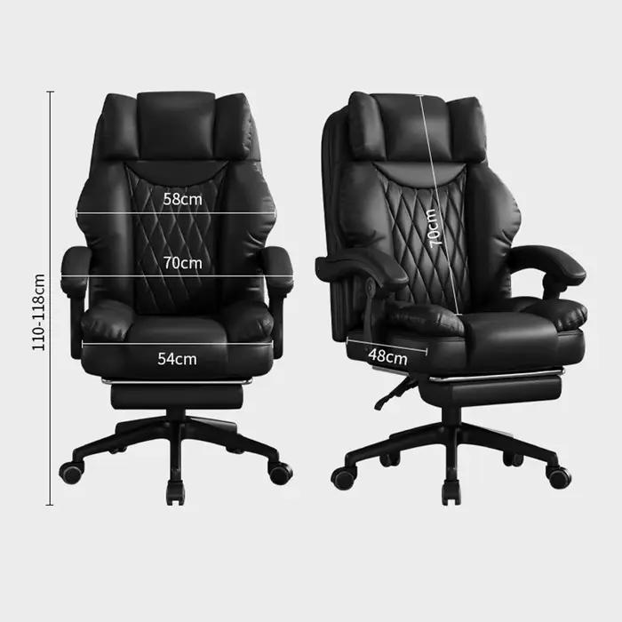 Chaises de bureau blanches de luxe
