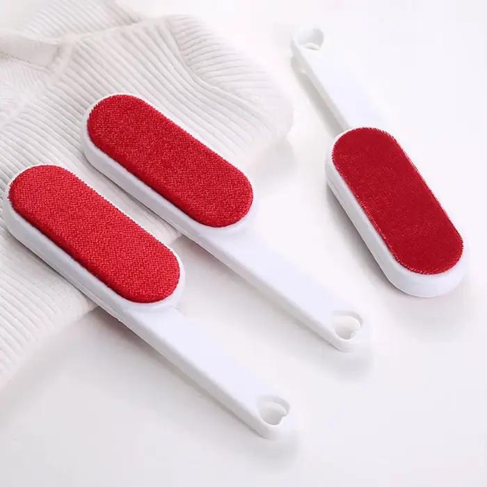 Épilateur à double face réutilisable pour animaux de compagnie, auto-nettoyant, peluches, chien, chat, livres de cheveux, brosses électrostatiques, remodelé des meubles