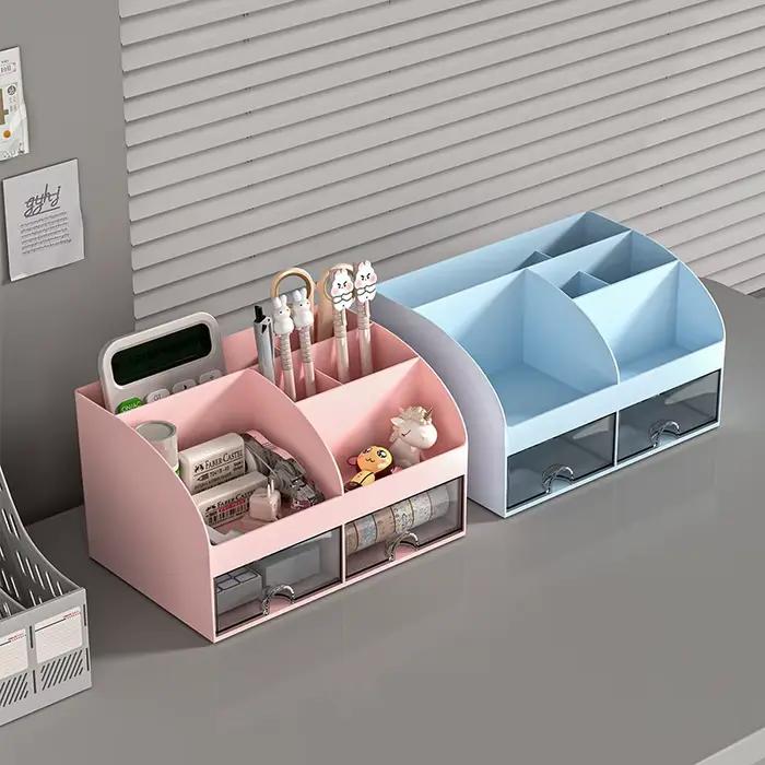 Organisateur de bureau avec 2 tiroirs