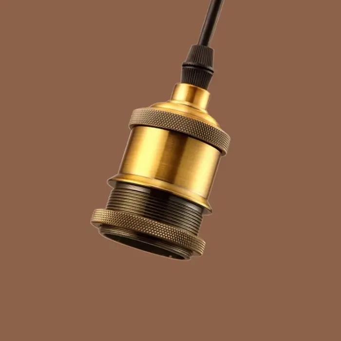 Vitrage pendentif lumières E27 support Vintage classique suspension lampe pour salle à manger chambre chevet Bar café Luminaire décor