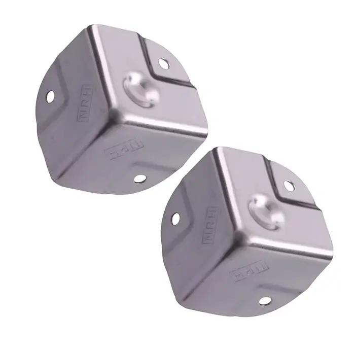 Protecteurs d'angle en acier inoxydable, 4 pièces, protection de bord décorative pour boîte de meubles, supports de quincaillerie de protection de Table