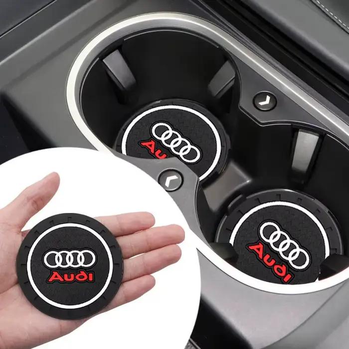 Pour Audi A1 A3 A4 A5 A6 B5 B6 B7 B8 C5 C6 C7 A7 A8 Q3 Q5 Q7 TT 8V : Accessoires antidérapants pour porte-gobelet et porte-bouteille de voiture