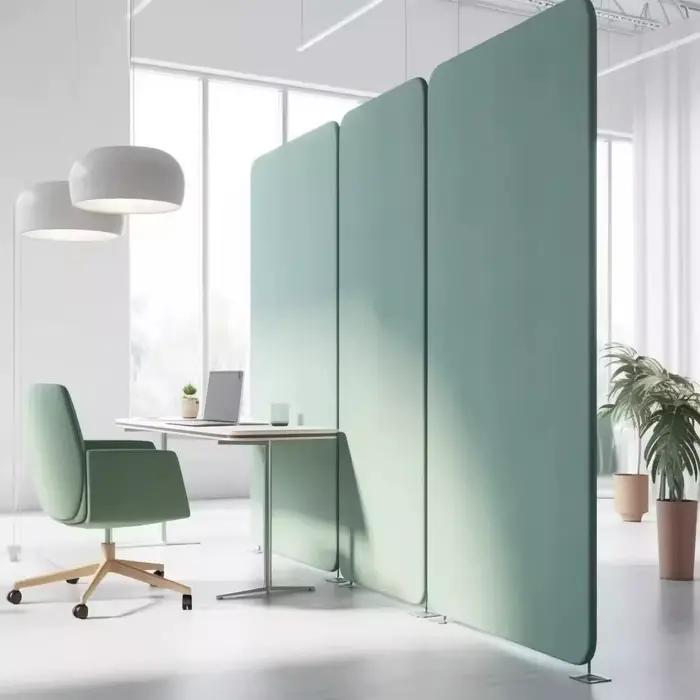 Modulation d'écran extensible de segmentation amovible de bureau