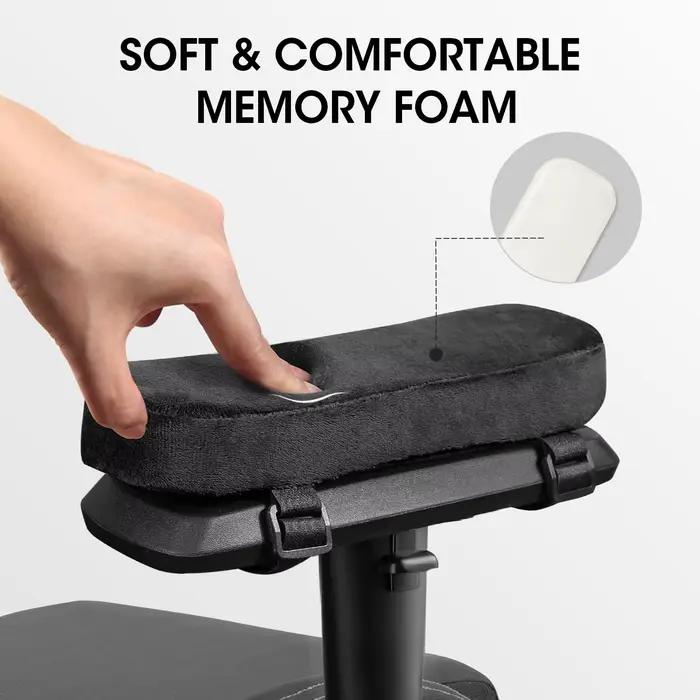 Coussinets d'accoudoir de chaise en mousse à mémoire de forme