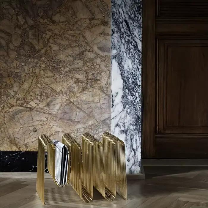 Table et bibliothèque multifonctions modernes avec cadre robuste enduit de poudre