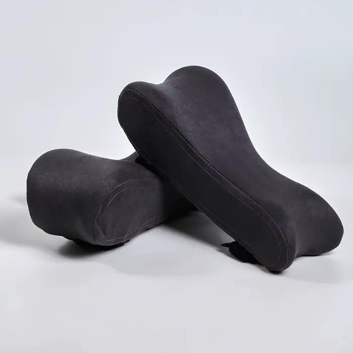 1 paire de coussinets d'accoudoir de chaise en coton à mémoire de forme
