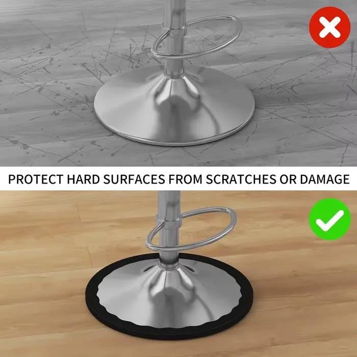 1 pièce de protection pour les jambes des tabourets de bar
