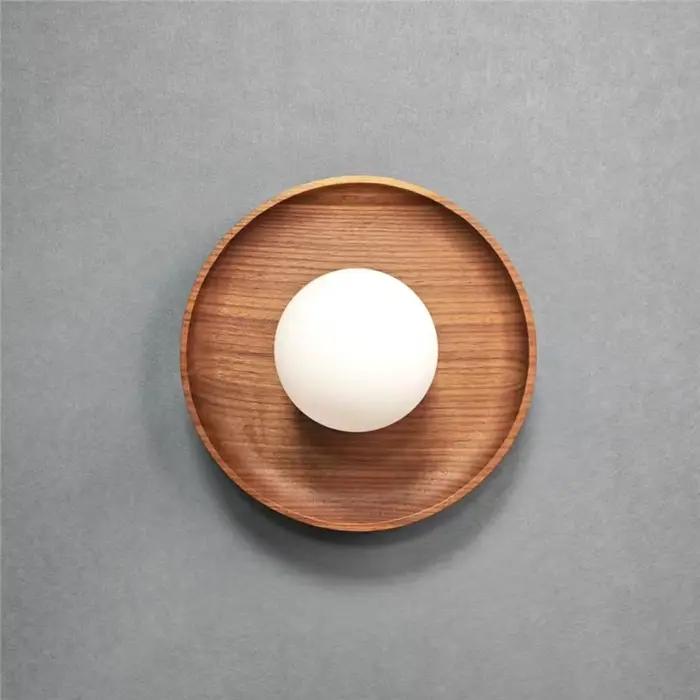 Applique Murale en Bois Naturel