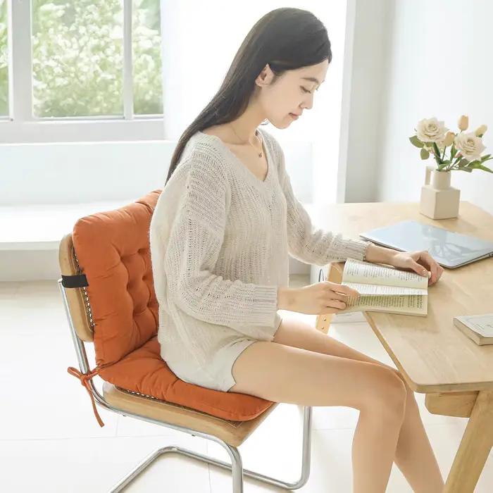 Coussins de siège de chaise une pièce épais