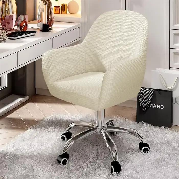 Housse de chaise rotative élastique solide