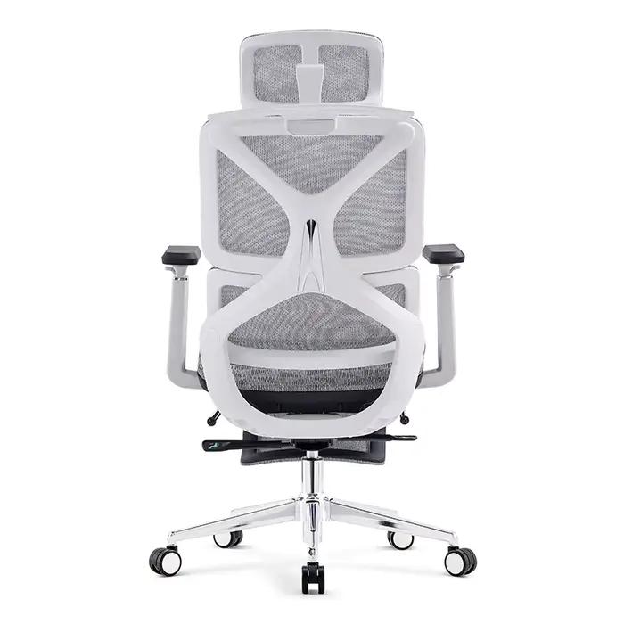 Chaise de bureau pivotante en maille pour meubles à cadre métallique