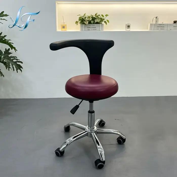 Chaise de Praticien Robuste et Ajustable à Roulettes
