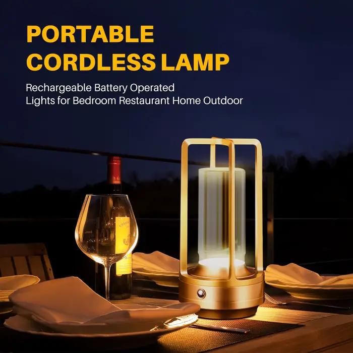 Lampe de Table Led sans fil Rechargeable