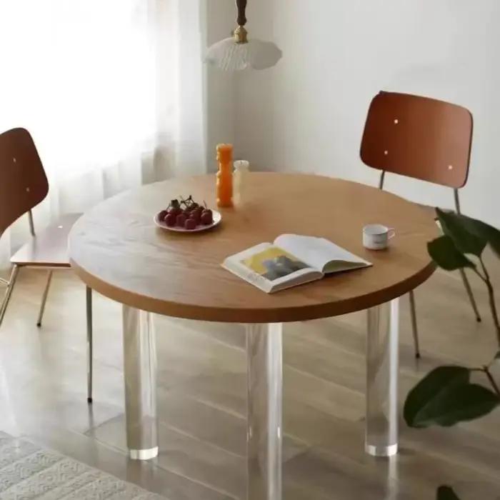 Naxilai 1pc Table longue jambe bureau clair jambes canapé meubles bricolage