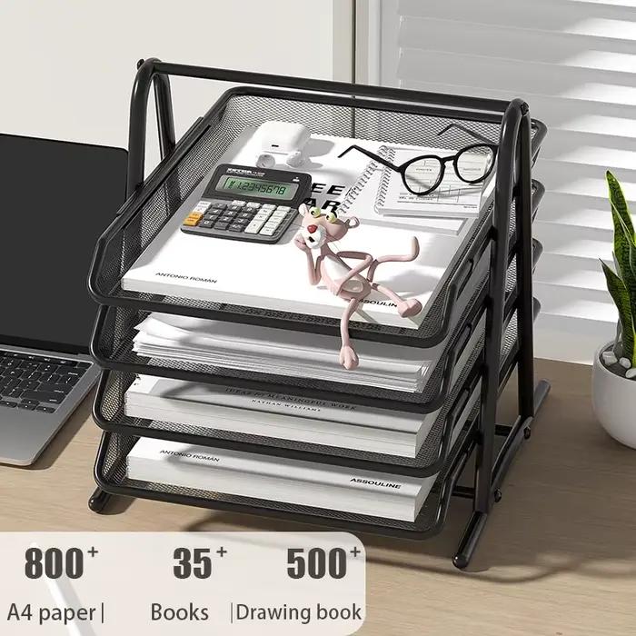 Plateau coulissant pour accessoires de bureau