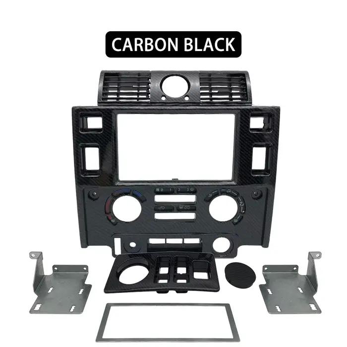 Accessoires de voiture, style automobile, autoradio double DIN, kit de tableau de bord, console centrale pour Land Rover Defender, accessoires automobiles
