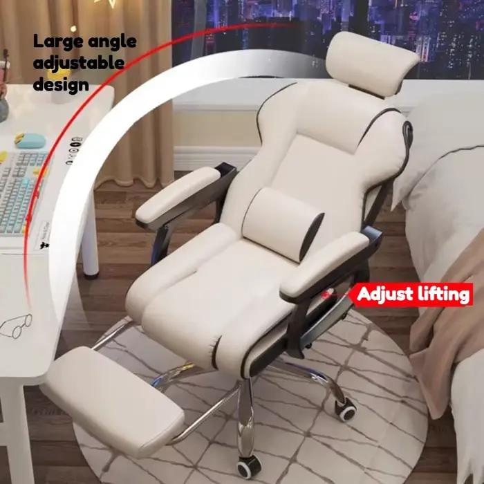 Chaise de bureau ergonomique avec support cervical