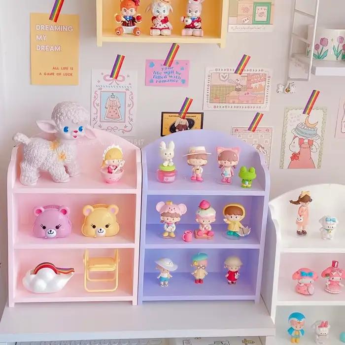 Étagère de rangement simple pour bureau au troisième étage