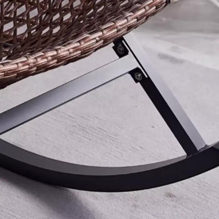 Support arrière chaises ergonomiques salon métal Relax