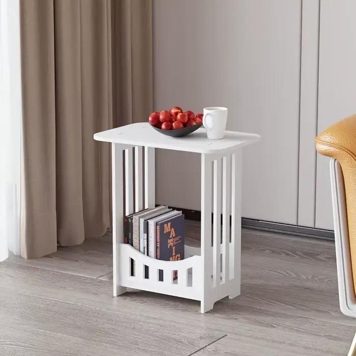 Table d'appoint de rangement nordique moderne