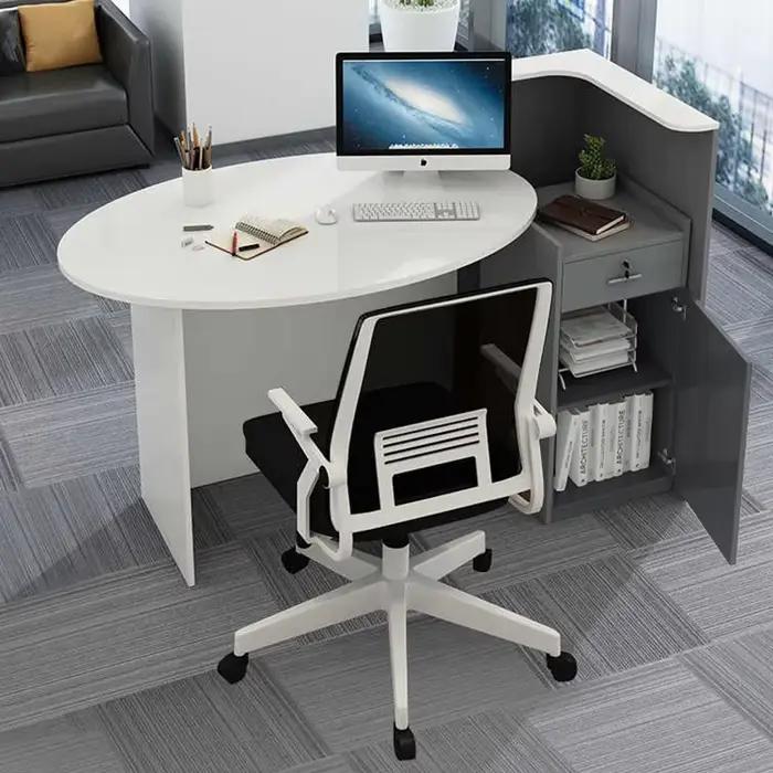 Bureau d'appoint blanc