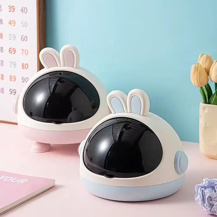 Boîte de rangement de lapin de bureau