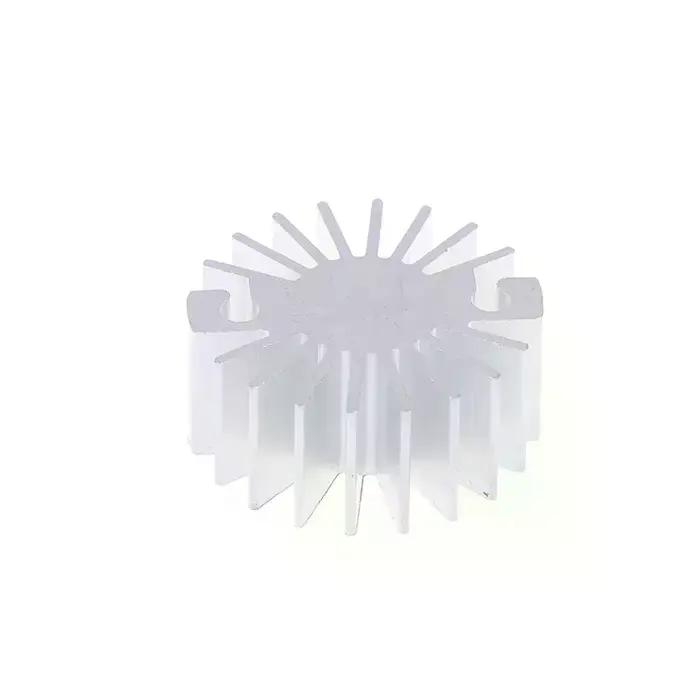 Radiateur en aluminium pour LED 23mm x 10mm ou dissipateur thermique à puce unique, 1W, pour lampe domestique, remplaçable