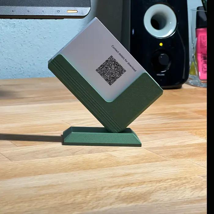 1 porte-cartes de visite imprimé en 3D