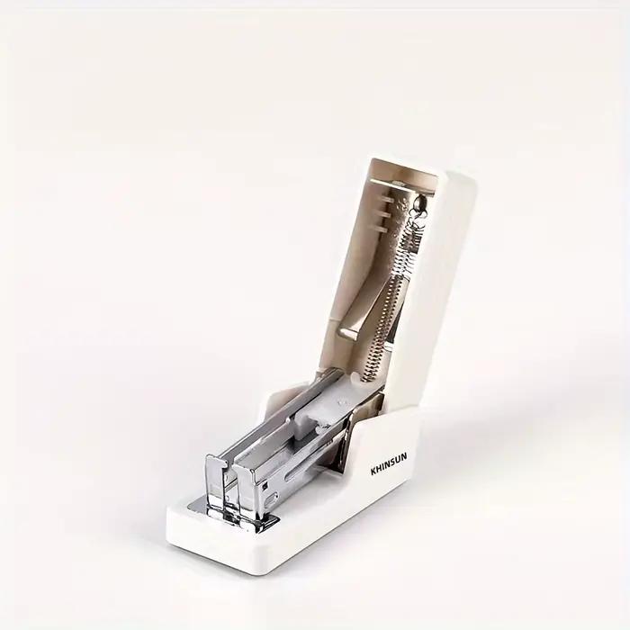 KHINSUN Mini agrafeuse ensemble Portable couleur papier reliure Machine utiliser 24/6 26/6 agrafes mode papeterie fournitures de bureau