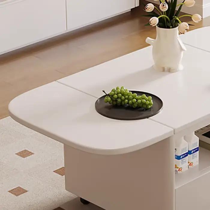 Style nordique Kawaii Table Basse organisateur tiroir à la mode luxe pliable