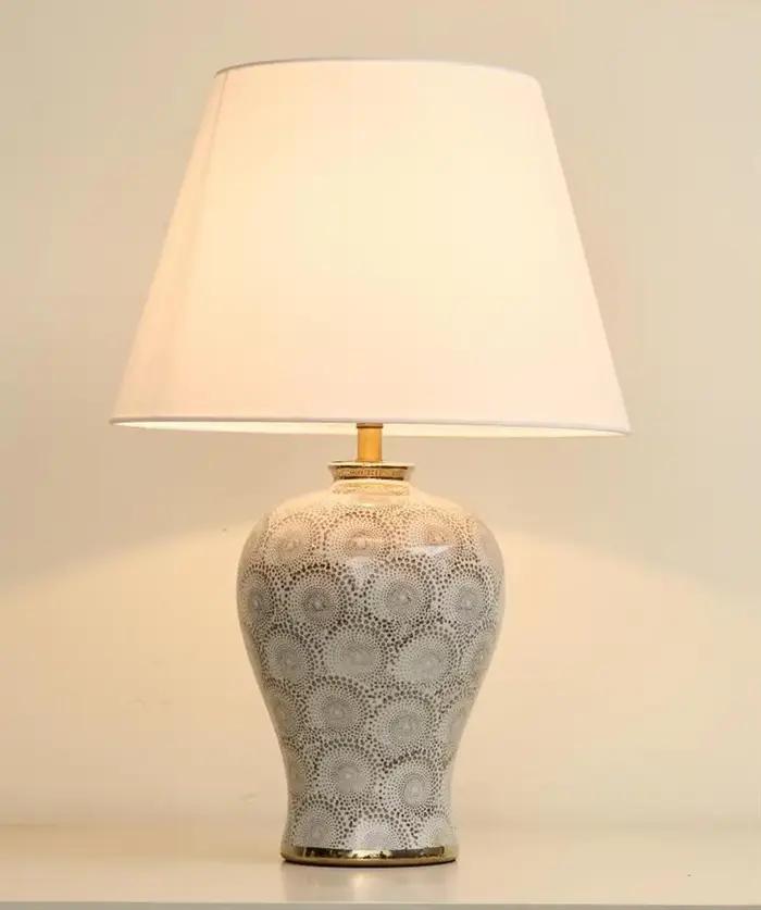 Lampe de table en céramique nordique