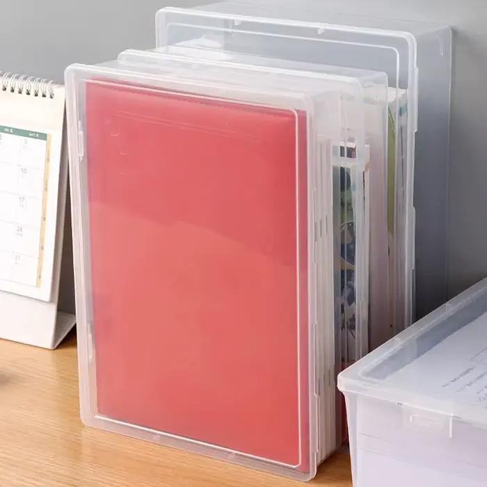 Boîte de rangement de documents A4