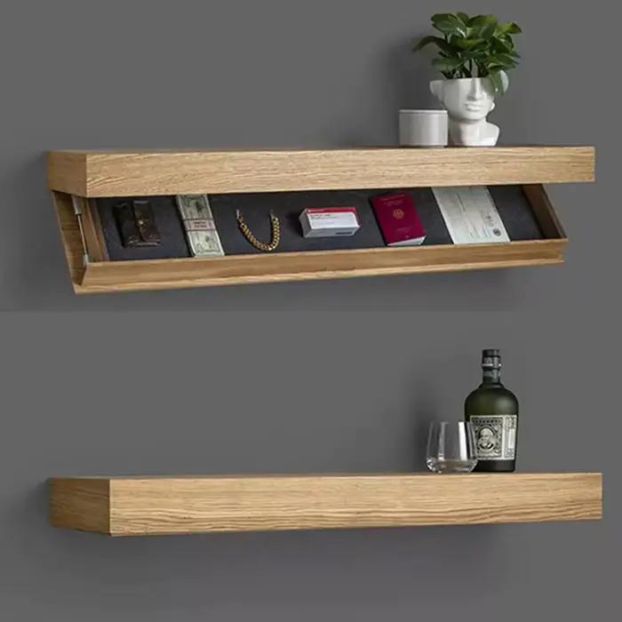 Étagère design avec compartiment secret