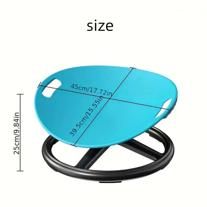 Chaise sensorielle pivotante ergonomique – Conception coquille d'œuf