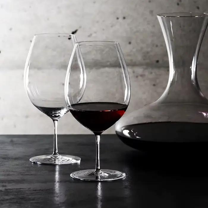 Verre à vin rouge Bordeaux JINYOUJIA Cava 18oz 560ml, fabriqué à la main, ultra fin, qualité parfaite, matériau en cristal, style Kimura, gobelet
