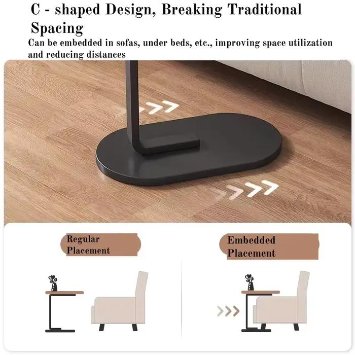 Table d'appoint réglable en hauteur