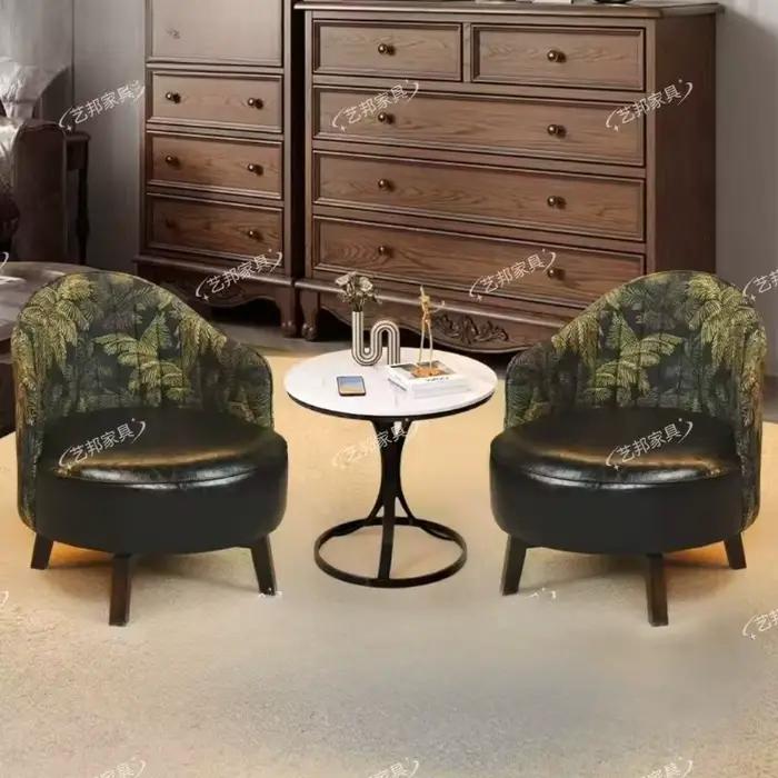 Chaises en cuir modernes accoudoir de luxe jeu ergonomique